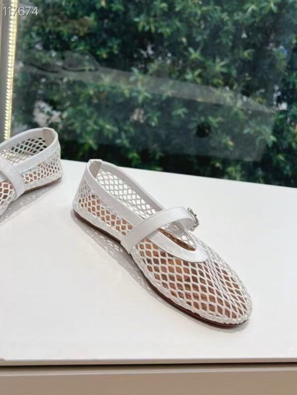 ALAIA White Ballet Flats - Picture 5 of 8